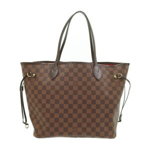 Louis Vuitton Damier Ebene Brown Neverfull Tote Bag